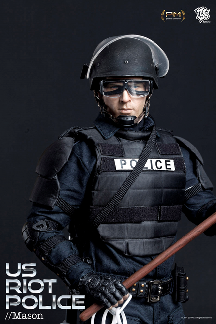 [ZC-157] ZC World 1:6 US Riot Police Front Echelon "Mason" Premier Collection 
