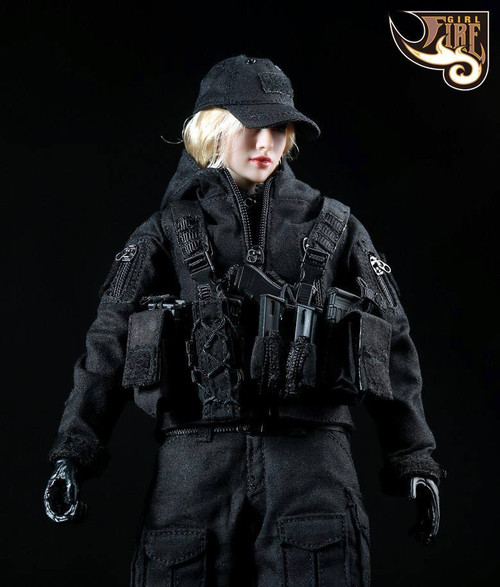 [FG-005] FIRE GIRL Female Shooter-Tactical Operator Figure Accessory ...