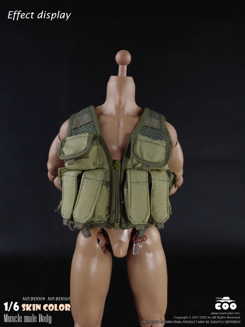 [CM-BD010] COO Model 1/6 Muscle Male High Body 10.6" Height 