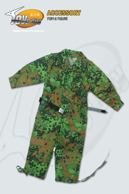 [TC-TCX014] Toys City 1/6 WWII German Waffen SS Oak leaf Spring Pattern Jumpsuit