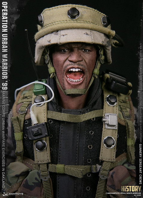 [DAM78080] DAM Toys 1/6 Operation Urban Warrior 99 Marine Corps urban warfare exercises in Oakland Gunnery sergeant Crews