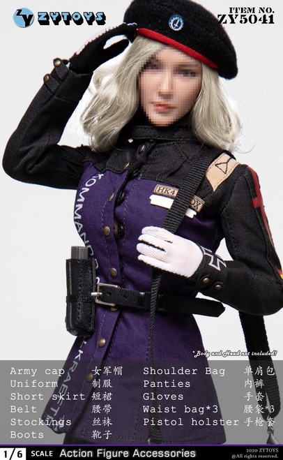 1/6 ZY Toys Female Military Uniform [ZY-5041] 