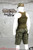 [MC-F047B] MC Toys Military Style Summer Outfits in Green for Action Figure