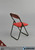 [ZY-15-22A] ZY Toys Folding Chair in Red 1:6 Scale Furniture