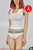 [MC-F059A] MC Toys 1:6 Women Tanktop + Underwear in White