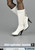 [ZY-16-27B] ZY Toys 1:6 Female Mid-Cylinder Boots in White