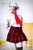[MM-10B] Manmodel 1/6 Girl’s School Dress Suit in Red
