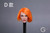 [GAC-019D] 1:6 Caucasian Women's Grim Head Sculpt with Orange Hair by GACTOYS