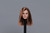 [GAC-1820C] 1:6 Caucasian Women's Head Sculpt with Brown Hair by GACTOYS