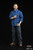 [XM-005B] 1/6 Blue Plaid Shirt & Jeans Set by XRF