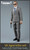 [VOR-1023A] Vor Toys 1/6 Male Agent Suit Gray