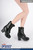 Toyscentre 1/6 Women’s Black Boots [TCT-021A]