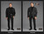 XRF 1/6 Tony Men's Suit in Black [XM-006A]