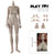Play Toy – Collectible Female Action Figure Body