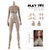  Play Toy – Collectible Female Action Figure Body