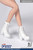 Toyscentre 1/6 Women’s White Boots [TCT-021B]