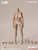 True1Toys 1:6 Medium Bust Narrow Shoulder Light Wheat Skin Tone Female Body [T1T-EC3027LW]