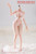 Very Cool Silicone Female Body with Narrow Shoulders, Slim Waist and Integrated Feet [VC-D06]