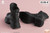 World Box 1/6 Black Martin Platform Boots [WB-GS004B]