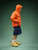 Tricky Man12 1/12 Sportswear Guy Safety Orange Figure [TM-FB10150C]