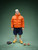 Tricky Man12 1/12 Sportswear Guy Safety Orange Figure [TM-FB10150C]