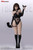TBLeague 1/6 Alluring Kitty Girl Hourglass Curves in Platinum-Grade Silicone with Black Outfit [PL-SRDD02H]