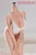 Very Cool Silicone Female Body with Narrow Shoulders, Slim Waist and Integrated Feet Fair Complexion [VC-D06A]