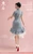 World Box 1/6 Chinese Style Denim Cloud Gauze Qipao Outfit [WB-CA030]