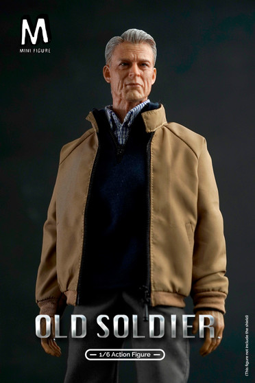 [MIN-002] 1/6 Old Man Action Figure by MINI FIGURE