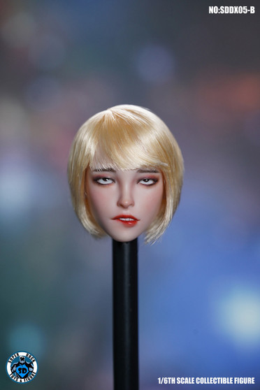 Super Duck Short Blonde Headsculpt with Movable Eye Ball for TBLeague Pale [SUD-DX05B] 