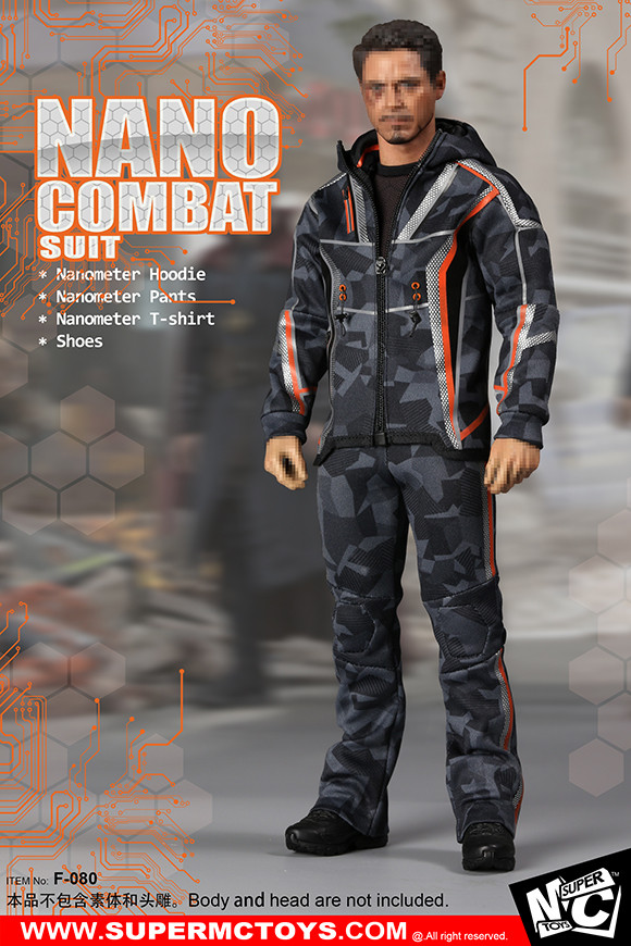 [MC-F080] Super MC Toys Men's Nano Combat Suit