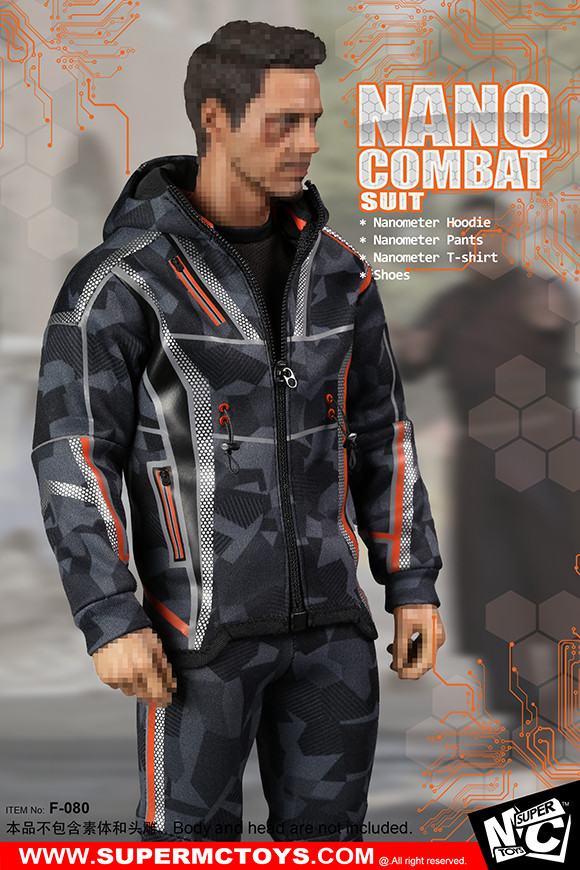 [MC-F080] Super MC Toys Men's Nano Combat Suit