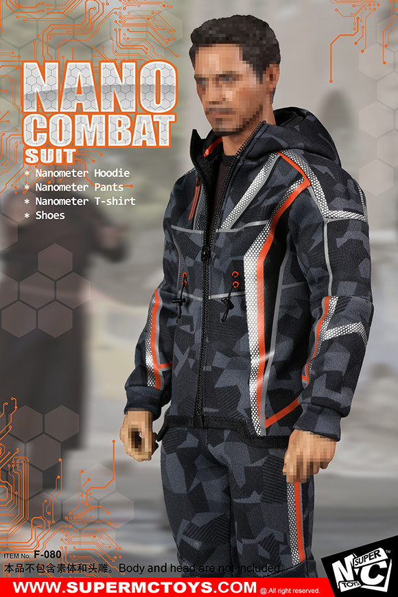 [MC-F080] Super MC Toys Men's Nano Combat Suit
