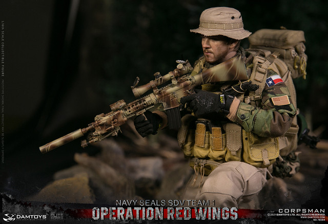 DAM Toys 1/6 Operation Red Wings - NAVY SEALS SDV TEAM 1 Corpsman