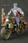 [TM-1508] Toy Model 1:6 Scale Metal US Army Military Motorcycle
