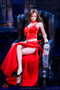 [AP-ATX050B] 1/6 Queen Style Long Retro Skirt in Red by ACPLAY