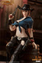 Long Shan Jin Shu 1:6 Western Cowgirl Bounty Hunter Green Outfit [LS-2022-08B]
