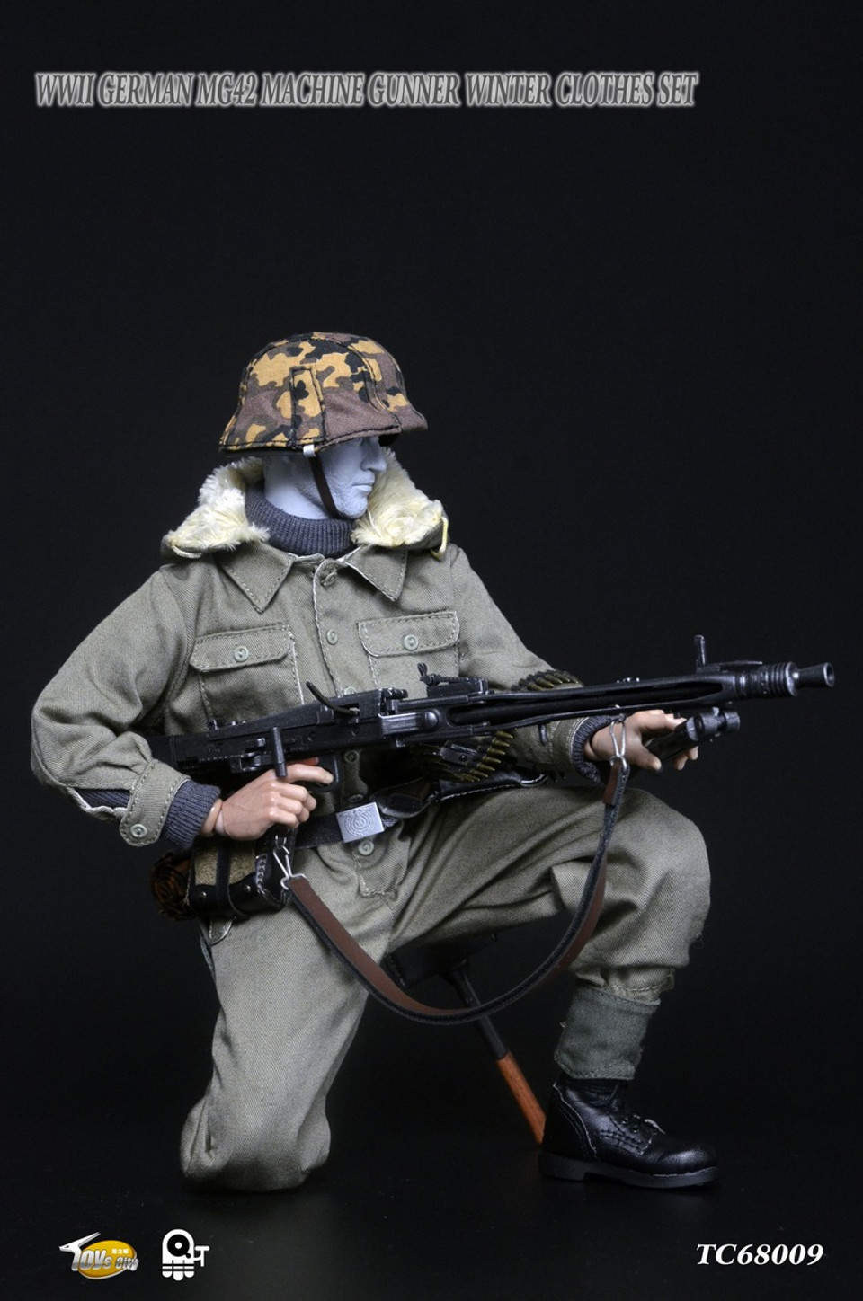 Toys City: WWII German MG42 Machine Gunner Winter Clothes Set