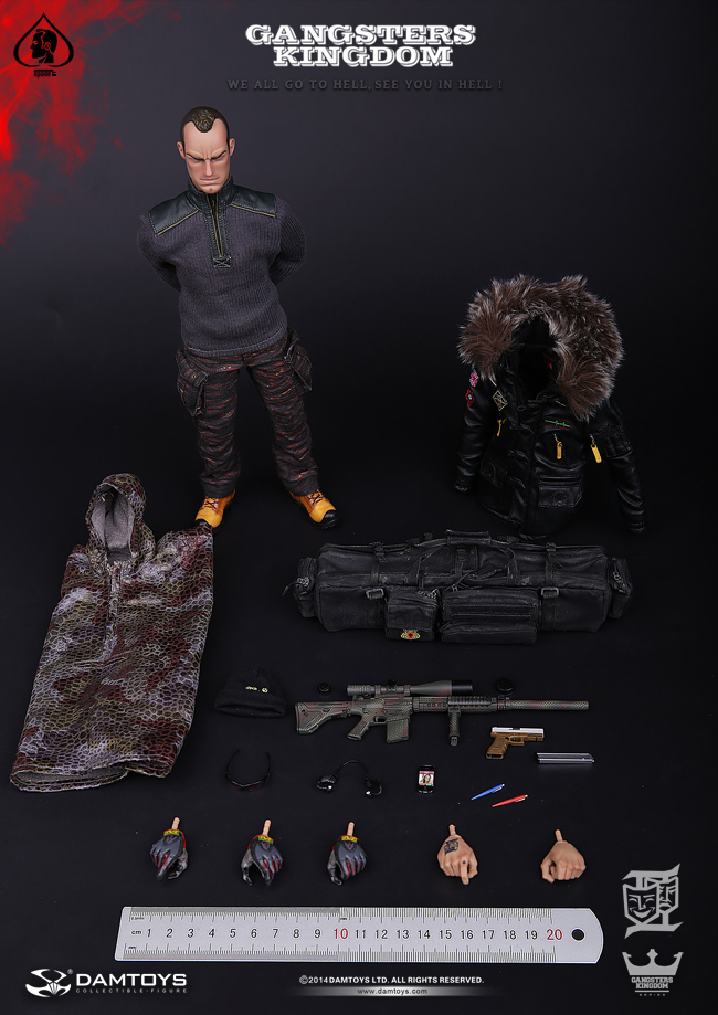 DAM-GK007] DAMTOYS Gangsters Kingdom Spade 5 Baron Original Series
