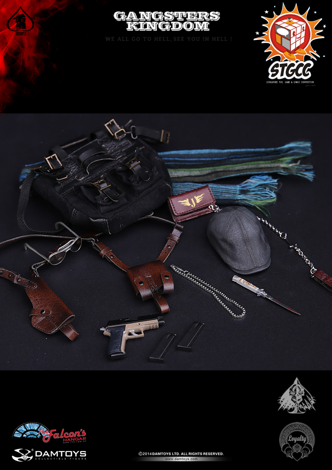 DAM-GK001EX] DAM Toys Gangsters Kingdom - Spade J (STGCC) Show