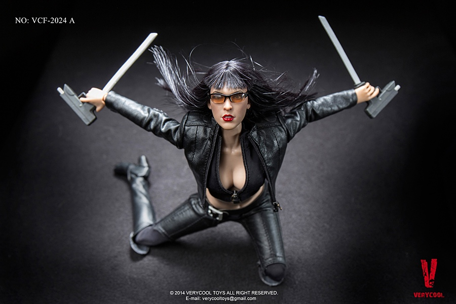 VCF-2024A] Very Cool Ultra Female Killer - Violet in Black 1