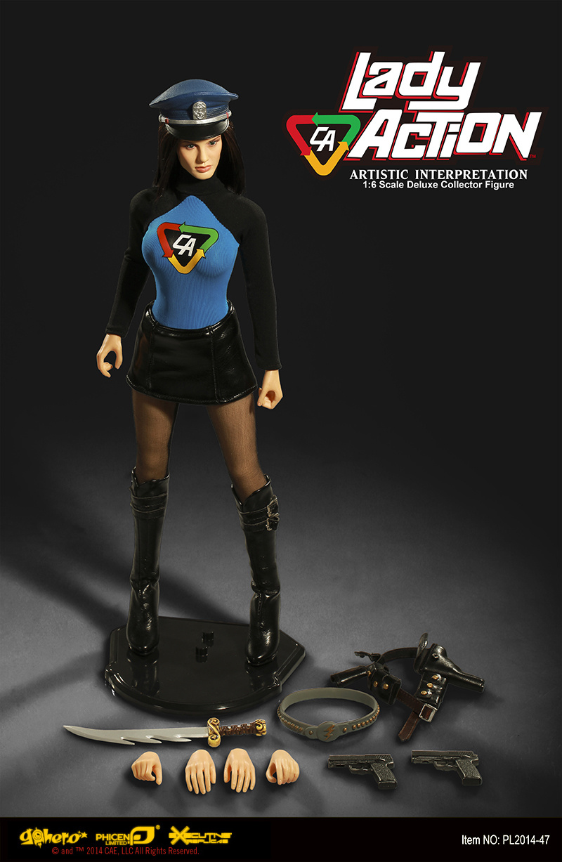 PL-2014-47] Phicen Limited CA Lady Action 1:6 Collector Figure