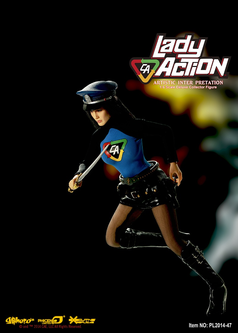 PL-2014-47] Phicen Limited CA Lady Action 1:6 Collector Figure