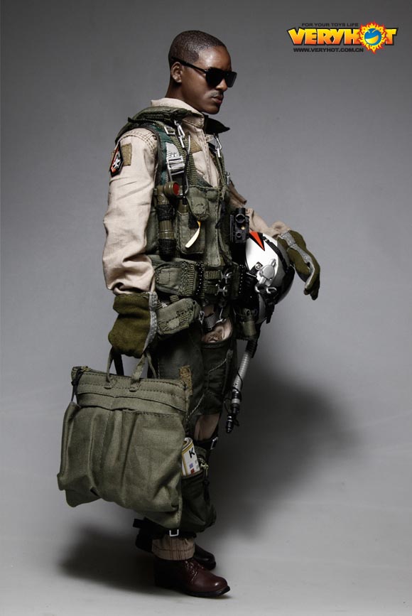 VH-1042S] Very Hot US Navy Pilot VFA-41 Black Knights 1:6