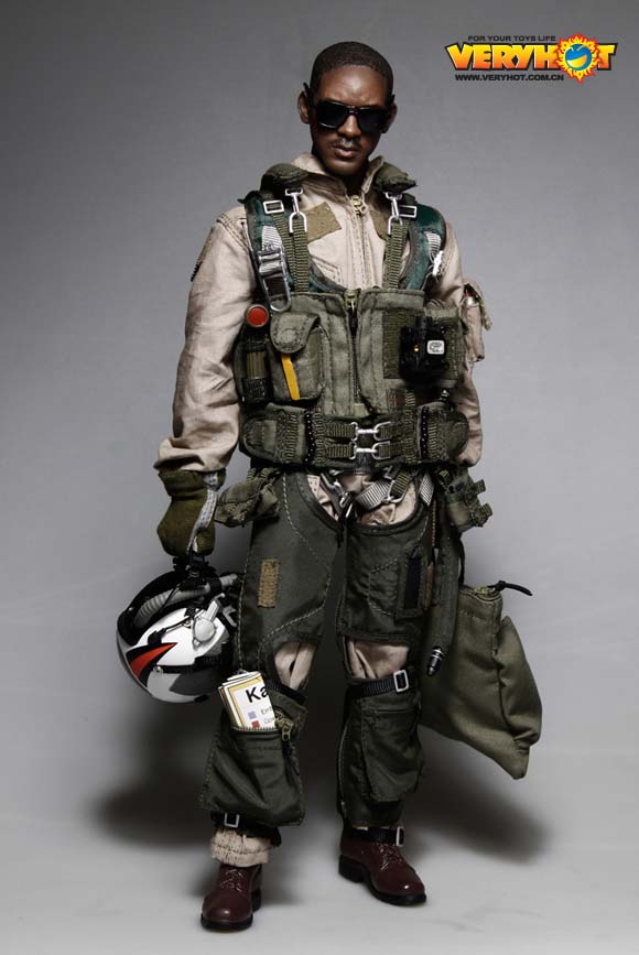 VH-1042S] Very Hot US Navy Pilot VFA-41 Black Knights 1:6 Scale