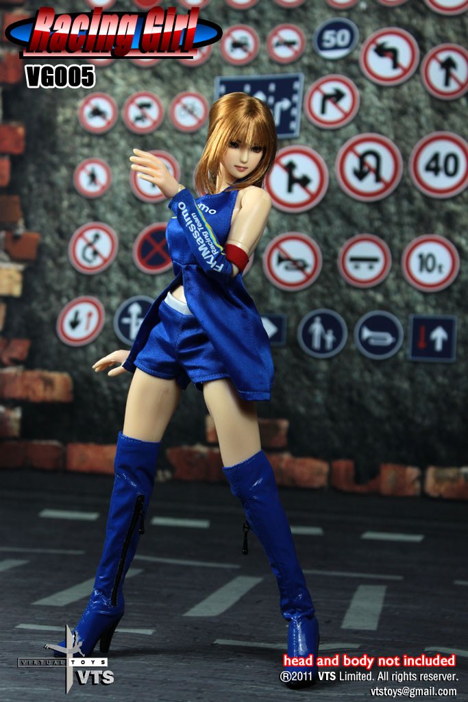 [VTS-VG005] VIRTUAL TOYS Team FK/Massimo Red Band Racing Girl - EKIA ...
