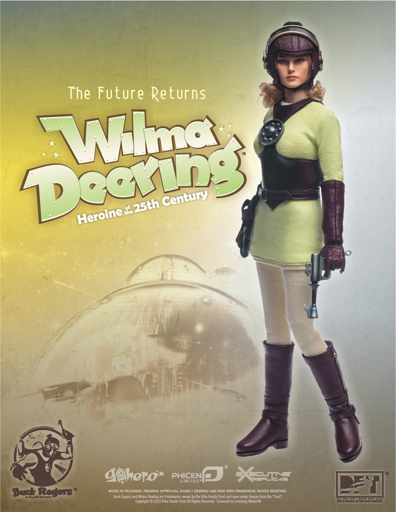 ファイセン・リミテッド Wilma Deering ウィルマ・ディアリング PL-2014-49] Wilma Deering Heroine of the 25th Century 1/6th