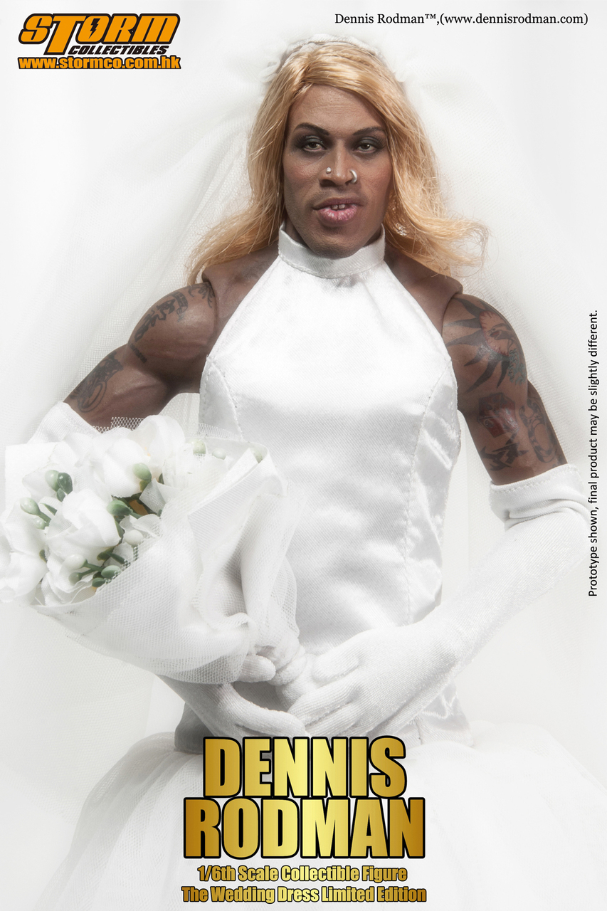 dennis rodman weding dress Throwback to 1996 when Dennis