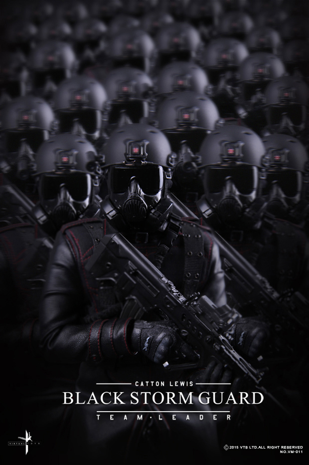 1/6　VTS TOYS　ブラックストームガード　バイオハザード　カルロス VTS-VM011] Virtual Toys Black Storm Guard 1:6 Action Figure