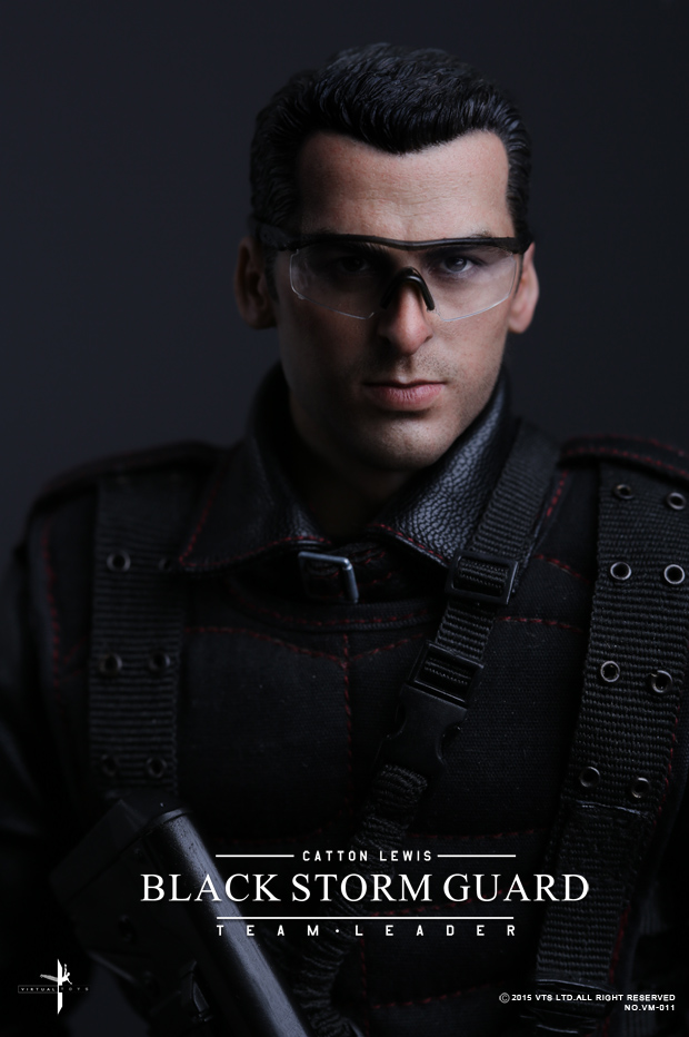 1/6　VTS TOYS　ブラックストームガード　バイオハザード　カルロス VTS-VM011] Virtual Toys Black Storm Guard 1:6 Action Figure